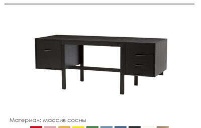 Письменный стол из массива сосны